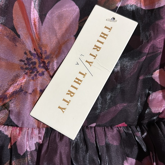 Thirty/Thirty Floral BabyDoll Top Size XS - Picture 3 of 8